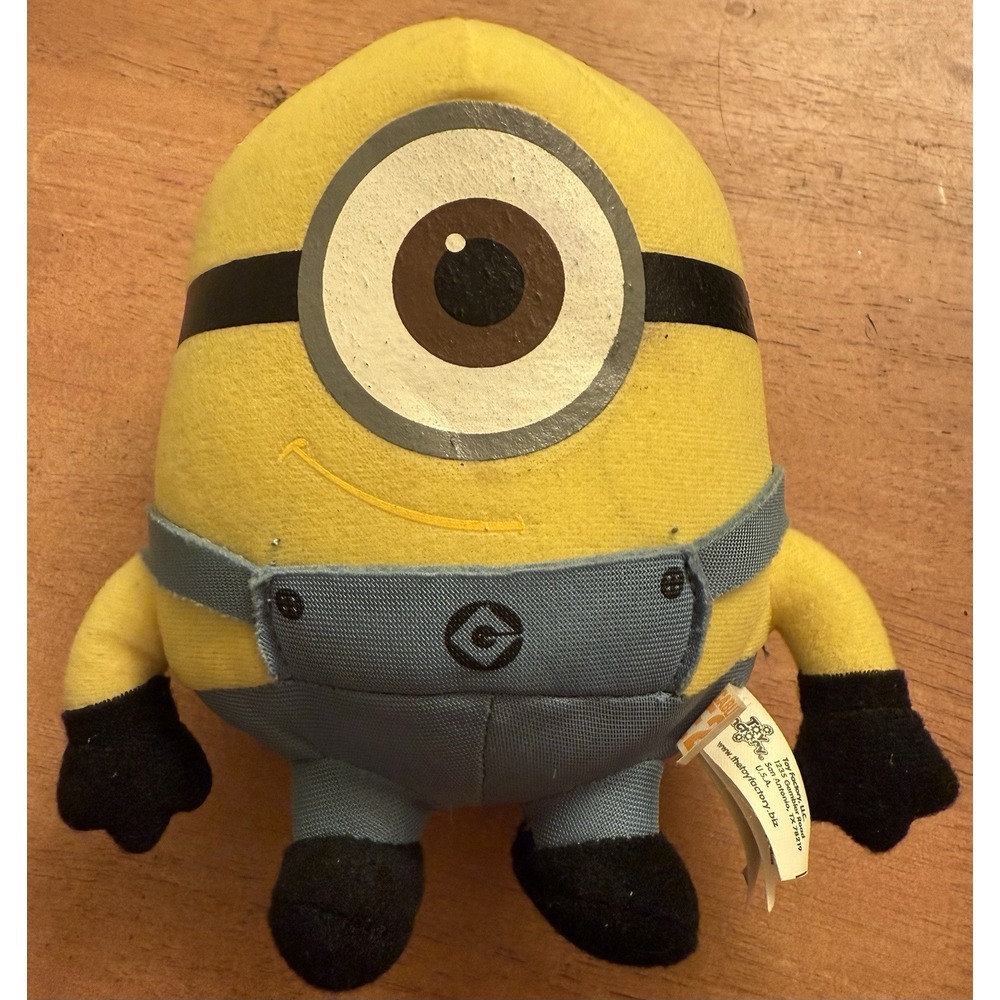 Despicable Me 2 Toy Factory Minion Stuart 6"‎ Stuffed Plush Toy